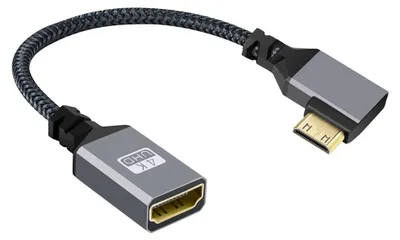 Produktbild von 4K Type-C Mini HDMI 1.4 Adapterkabel, männlich zu HDMI, weiblich