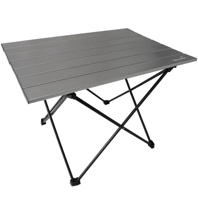 Produktbild von Skandika Ruka S/M Camping Tisch klein | Campingtisch aus Aluminium, klappbar, sehr leicht, einfacher Aufbau, Stabiler Stand | Klapptisch für Campen