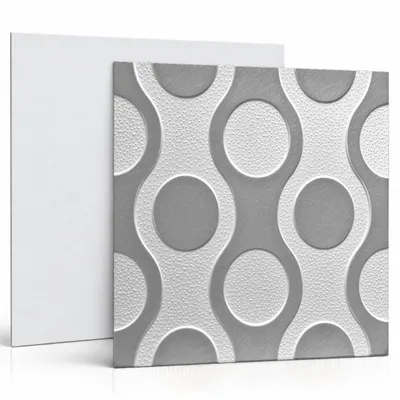 Obrázek produktu pro Polystyrol 3D panel XPS Styropor nástěnný panel Deckenpaneele Dekoren 50x50cm 0,25m² Retro Vintage