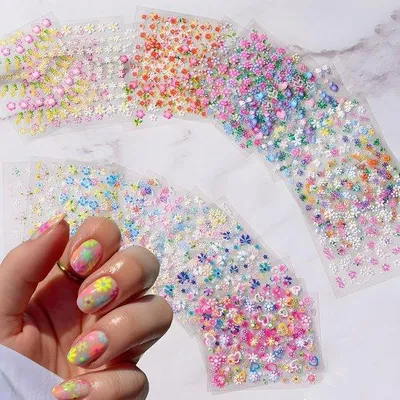 Produktbild von Nagelstickervellen aus Metall in Gold für Mädchen-Maniküre