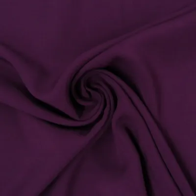 Produktbild von Bekleidungsstoff Meterware Radiance dunkel lila
