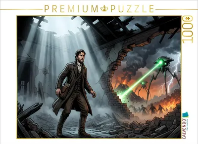 Produktbild von CALVENDO Puzzle Der Krieg der Welten beginnt | 1000 Teile Lege-Größe 64 × 48 cm Foto-Puzzle für glückliche Stunden