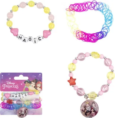Produktbild von Disney Prinzessin Magic Armband-Set 3-tlg