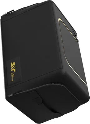 Immagine prodotto di Organizer per bagagliaio, grande capienza, tessuto Oxford, 3 strati, design pieghevole, spazio di stivaggio per nero, 30 l