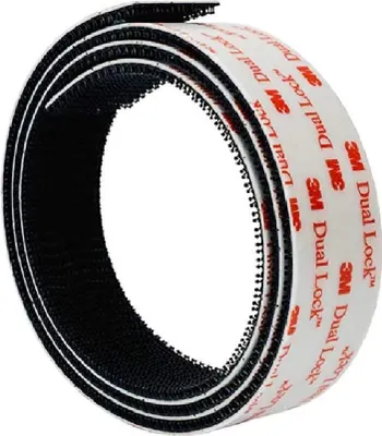 Produktbild von 1 Stück 3 m Klettverschluss – SJ3550CF/25,4 mm × 1 m, 250 Maschen