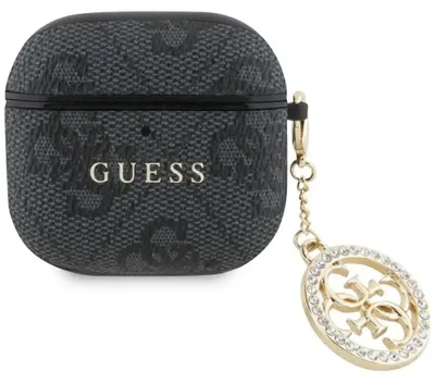 Image de Etui Guess 4G Strass Charm Do Airpods 4 Czarny