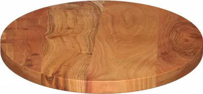 Produktbild von vidaXL Tischplatte 120x60x3,8 cm Oval Massivholz Akazie