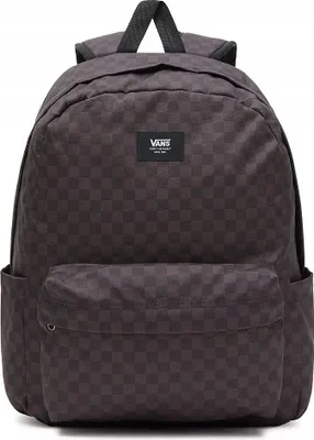 Produktbild von Vans Old Skool Check Rucksack, schwarz, uni, groß, 22L, Modell VN000H4XBA5