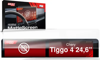 Zdjęcie produktu dla Matowa folia ochronna na wyświetlacz do Chery Tiggo 4 24,6" (2025–2026), Grizz Protector
