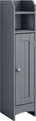 Productafbeelding van Midikast Vicco Bianco Grijs 18 x 81 cm met 5 compartimenten, Model 55212