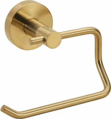 Produktbild von X-ROUND GOLD Toilettenpapierhalter, Gold matt