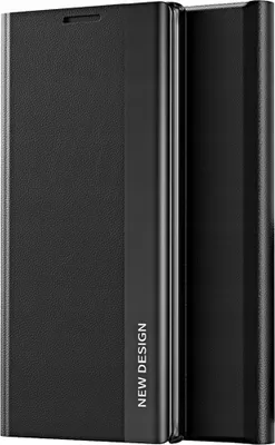 Produktbild von Sleep Case Pro Hülle für Samsung Galaxy A24 4G mit Klappe und Ständer, schwarz