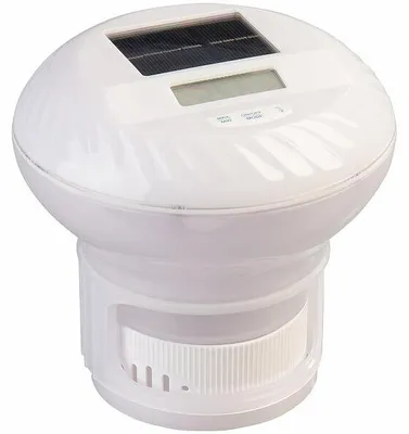 Image de Thermomètre de piscine solaire avec doseur de chlore et LED RVB PT-180