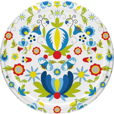 Produktbild von MIKONI Twist Off Deckel KASZUBI 30 Stück SET Ø 66mm TO66 Schraubdeckel Deckel für Gläser Verschluss 66mm Ersatzdeckel Sturzgläser Einmach-Deckel Z4