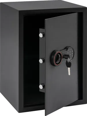 Obrázek produktu pro Elektronický trezor, ocelová konstrukce, digitální klávesnice, černý