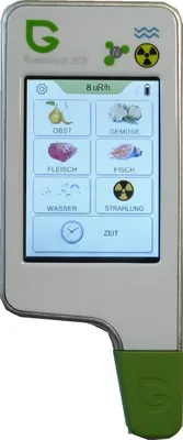 Produktbild von Greentest Eco 6 in1 Geigerzähler Nitrattester Obst  Fisch  Fleisch TDS Wasserhärte Strahlenmessgerät Strahlungsmessgerät dosimeter