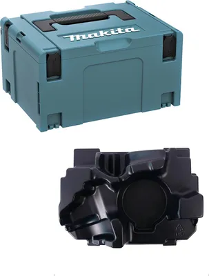 Immagine prodotto di Valigetta MAKITA MAKPAC 3 + pezzo imbutito DGA504/508/518 (838175-3)