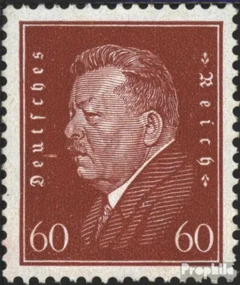 Produktbild von Briefmarken Deutsches Reich 1928 Mi 421 postfrisch Reichspräsidenten