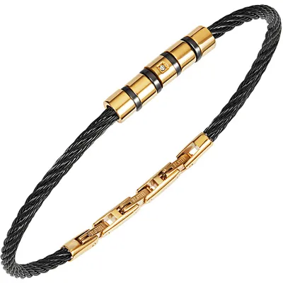 Zdjęcie produktu dla Bransoletki Breil Gold Collection Loop - męskie