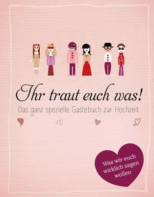 Obrázek produktu pro Ihr traut euch was!: Gästebuch zur Hochzeit