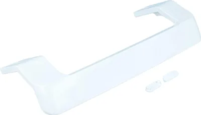 Produktbild von vhbw Türgriff kompatibel mit Beko CN136220X, CH 142120 DP, 7070MI, CH142100 X, CH142120DX, CH142120DPX, CH146100 X Kühlschrank Kunststoff Weiß