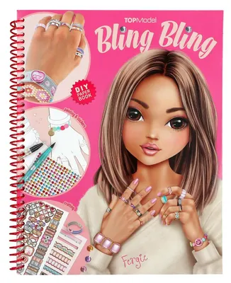 Produktbild von TopModel TOPModel Create your BLING BLING Malbuch, Schmuck
