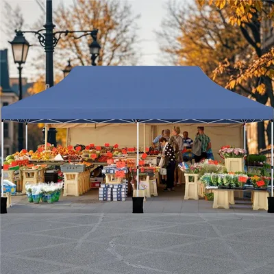 Image de Tente pliante pour événements - Tente pliable - Tente - Pavillon - Pavillon de jardin - Résistant à l'eau - Protection UV 50+