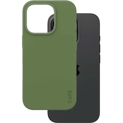Immagine prodotto di PanzerGlass CARE by ® Custodia alla moda Grün m. MagSafe iPhone 16 Pro, Cover, Apple, Apple - iPhone 16 Pro, Grün