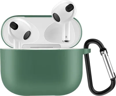 Produktbild von Hülle für Apple AirPods 3 Silikon Case Cover Etui Bumper Tasche Schutzhülle