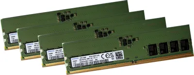 Produktbild von Samsung DIMM 64Gb 4x 16GB DDR5 Ram Speicher 5600MHz PC5-44800 M323R2GA3DB-CWM0D