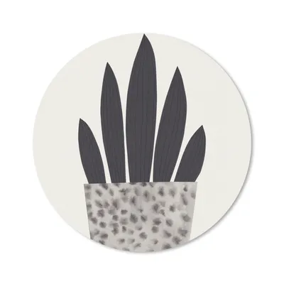 Produktbild von MuchoWow® Mauspad Mousepad Pflanzen - Vase - Pastell - Blumen 20x20 cm - Mousepads - Maus Mat - Pad - Mausunterlage - Schreibtischmatte