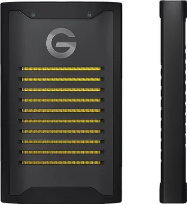 Zdjęcie produktu dla SANDISK Professional G-DRIVE ArmorLock SSD 1TB 1000MB/s USB-C 10Gbps Ultra-Rugged Encrypted Portable NVMe SSD - czarny