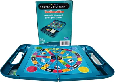 Produktbild von Trivial Pursuit Familienedition Reiseausgabe.