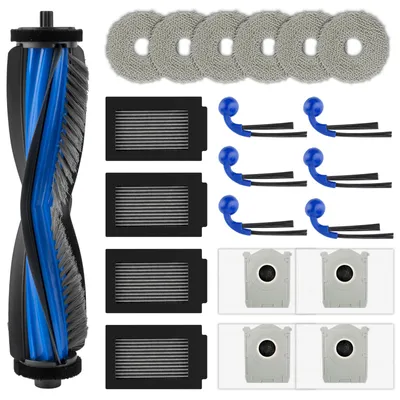 Ersatzteil-Set für T30C Omni, 21 Teile, Bürsten, Filter, Pads