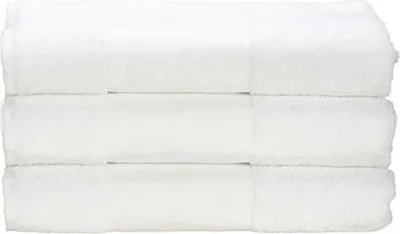 Produktbild von A&R 700.50 | PrintMe Hand Towel / 50 x 100 cm - Farbe: White - Größe: 50 x 100 cm