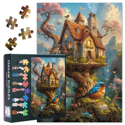Imagen del producto de Puzzle Vogelpuzzle, 1000 piezas, 70 x 50 cm, para adultos