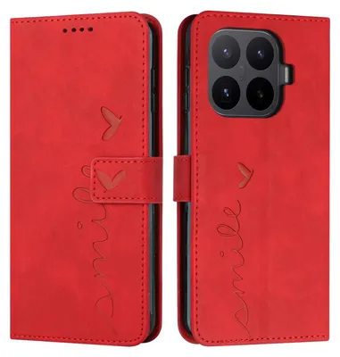 Produktbild von Coverup Smile Klapphülle - Xiaomi 17T Pro Hülle - Rot