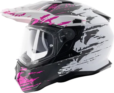 Produktbild von Spec-X Crosshelm SX-62.01 weiß/pink XL