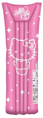 Produktbild von Happy People 16979 - Luftmatratze - Hello Kitty (pink, 174x59x18cm) Kinder Wassermatratze Luma