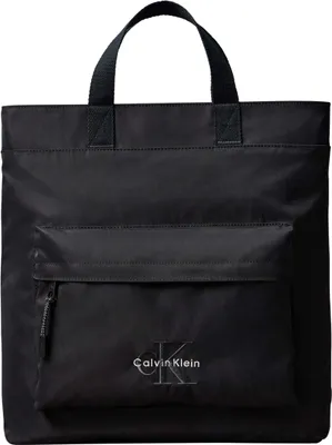 Produktbild von Calvin Klein Herren Tote Bag Tasche Bold mit Logo, Schwarz (Black), Einheitsgröß