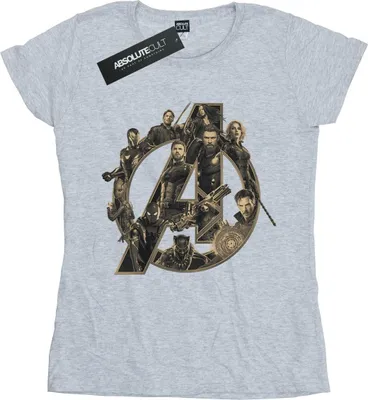 Produktbild von Avengers Infinity War - T-Shirt für Damen BI2162 (L) (Grau)