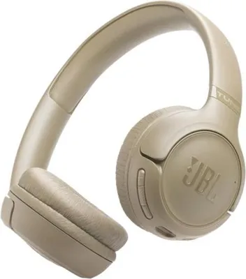 Zdjęcie produktu dla Słuchawki bezprzewodowe JBL Tune 530BT Bluetooth nauszne w kolorze beżowym, wersja UE