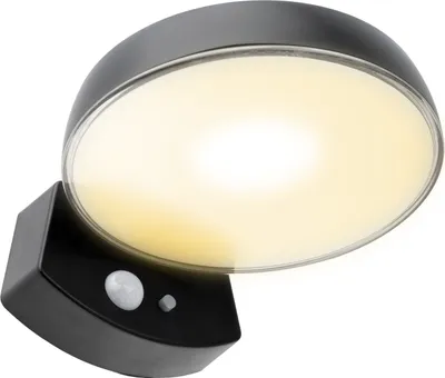 Obrázok produktu pre Vonkajšie solárne nástenné svietidlo so senzorom pohybu Ecolight EC20118