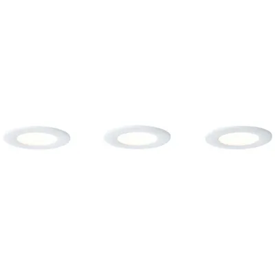 Produktbild von 3 x Brilliant LED Smart Einbauleuchten Tanel Weiß IP44 3 x 5W 1260lm 2700-6500K RGB dimmbar über App/Amazon Alexa