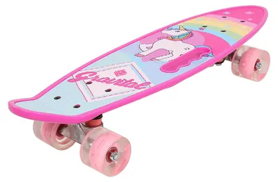 Produktbild von Skateboard, Langlebige Bauweise, Einzigartiges Design, Rosa