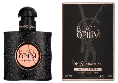Produktbild von Yves Saint Laurent Black Opium, Frauen, 30 ml, Spray, ALCOHOL ● WATER ●BENZYL SALICYLATE ●BENZYL ALCOHOL ● HYDROXYCITRONELLAL ●BUTYL..., 1 Stück(e)