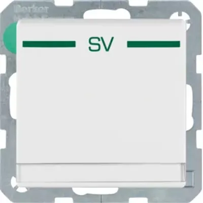 Zdjęcie produktu dla Berker 47526039, Typu F, Biały, Termoplastyczny, IP44, 250 V, 16 A