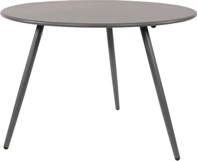 Produktbild von Beistelltisch Rafael ø 60 cm | Blueberry Grau | Metall | Lesli Living