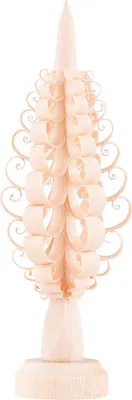 Produktbild von Spanbaum natur (8cm) von Dregeno Seiffen