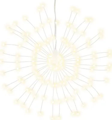 Zdjęcie produktu dla Ozdoba świąteczna ze 140 lampkami LED, ciepła biel, 17 cm